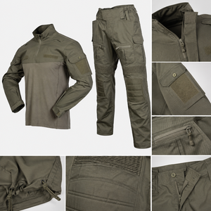 Traje de seguridad de alta calidad para hombre, conjunto de uniforme de guardia de seguridad a prueba de polvo para exteriores, para el desierto. - Product Image 6