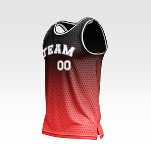 Camiseta de Baloncesto para Hombre de Alta Calidad, Última Moda, Antiarrugas, Transpirable, Malla 100% Poliéster, Impresión Personalizada y Logotipo con Nombre del Equipo - Product Image 1