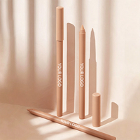 Lápiz Delineador de Ojos en Crema/Gel OEM, Tono Nude, Punta Irrompible, Contorno Natural, Maquillaje de Ojos Resistente al Agua, Cosméticos de Marca Privada