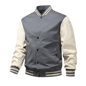 Chaqueta Varsity Stonefield Manufacturing - 100% Lana, con Capucha, Impermeable, Diseño Geométrico/de Dibujos Animados, Unisex, Ropa de Invierno - Product Image 1