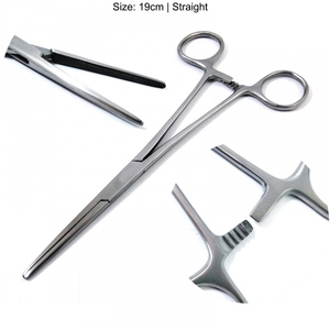 ที่หนีบผ้าคลุมผ่าตัดแบบแมนนวลทำจากสแตนเลส  คีมหนีบหลอดเลือดแดง Rochester Pean Mosquito Forceps - Product Image 6