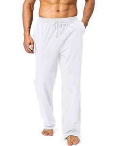 Elastic Cuff <b>Men's</b> Mid Waist Eco-Friendly Waterproof Fleece <b>Jogger</b> Pants with <b>Zip</b> <b>Pocket</b> Casual Sweatpants - Product Image 2