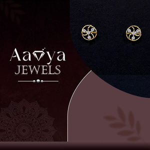 Boucles d'oreilles en or 14 carats certifiées avec diamants de laboratoire, élégantes pour femmes, bijoux fins pour mariage, cadeau haut de gamme - Product Image 1