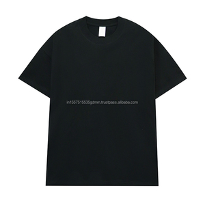 Camisetas de algodón cuadradas de gran tamaño a la moda de verano para mujer, camisetas informales personalizadas de manga corta con cuello redondo y patrón estampado - Product Image 3