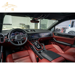 Écran double Foforfor 12,3 pouces pour Porsche Cayenne 2018-2023 LHD – Mise à niveau vers Android 13 2025 avec Carplay, GPS, Multimédia et <span class=keywords><strong>Radio</strong></span> Copilote - Product Image 3
