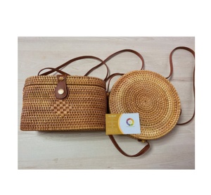Bolso de playa de ratán bordado Vintage de alta calidad, cremallera multicolor para fiestas de boda de mujer, moda diaria para verano e invierno - Product Image 6
