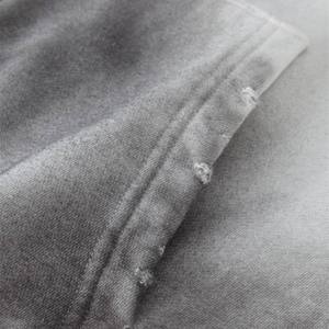 Sudadera con capucha y cremallera completa para hombre, 100% algodón, forro polar, corte regular, para uso casual en invierno. - Product Image 6