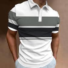Polo pour homme Micah Corp, séchage rapide, respirant, STREET WEAR, vente en gros - Product Image 3