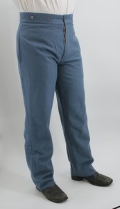 กางเกงสงครามกลางเมืองอเมริกัน กางเกงยูเนี่ยนคอนเฟเดอเรท กางเกงวินเทจ กางเกงสำหรับการแสดงบทบาทสมมติ กางเกงขนสัตว์ กางเกงระบายอากาศได้ดี - Product Image 6