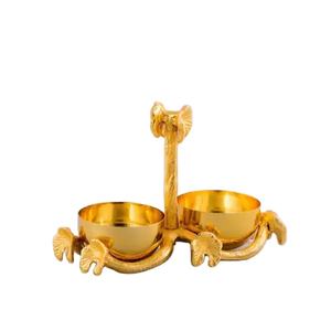 Meilleur bol de service en métal ombragé bol de vaisselle quantité en vrac pour prix de vente bon marché bol en métal conçu à la main - Product Image 1