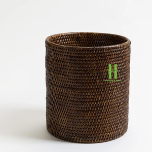 Vintage Design Rattan Handmade Wicker Modern Design Storage <b>Basket</b> For Laundry Bedroom Storage Boxes & Bins OEM Rattan 2026 - Product Image 4