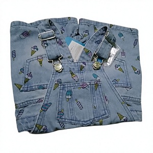 Combinaison en jean pour femme, col montant, sans manches, dos nu, taille haute, coupe ajustée, double boutonnage, avec découpes, délavée - Product Image 3