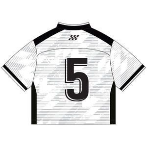 Camiseta de Hockey sobre Hielo de Malla de Manga Corta Personalizada para Adultos, 100% Poliéster - Product Image 2