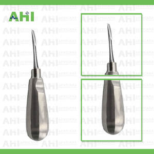 Elevador Manual Ergonómico Seldin con Mango Estándar de Acero Inoxidable, Certificado CE Clase I, Instrumento Dental de Alta Calidad - Product Image 2