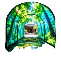 Écran LED Tunnel 3D Immersif Grand Format pour Planchers et Murs – Vente en Gros