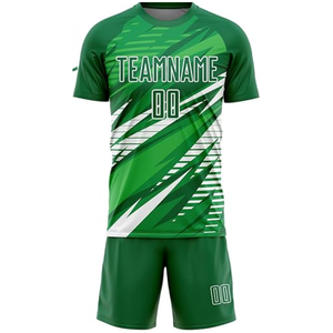 Ensemble Maillot et Short de Football Personnalisé Dry Fit Pro-Mesh – Kit Performance Professionnel pour Équipes – Tendance Marché USA et Europe - Product Image 5