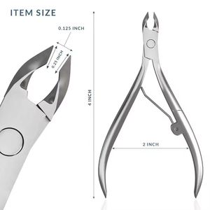 MORJE Surgical Professional Stainless Steel <b>Nail</b> Clipper 12.5mm Flat Jaw Sharp Tip For Finger Adult Simple Style <b>Nail</b> <b>Tool</b> - Product Image 2