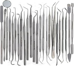 Juego de Microsondas Dentales Exploradoras de Acero Inoxidable con Instrumentos de Doble Extremo - Product Image 2