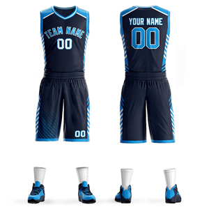 Tenues de basketball personnalisées, dernière collection, taille et design sur mesure, qualité supérieure, été, ensemble short de basketball - Product Image 3