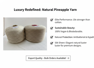 Hilo de Algodón Reciclado DTY Antibacteriano, Ecológico, Biodegradable, Vegano, de Lujo, para Tejido, Venta al Por Mayor - Product Image 6