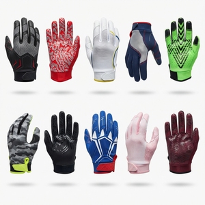 Guantes de Fútbol Americano para Receptor, con Pantalla Táctil, Diseño Personalizado por Sublimación, Transpirables, Ligeros, para Deportes al Aire Libre, Flexibles - Product Image 4