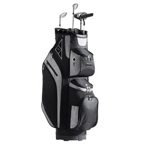 Sac de golf haut de gamme à 14 compartiments avec 36 poches, poignées robustes et housse anti-poussière - Product Image 5