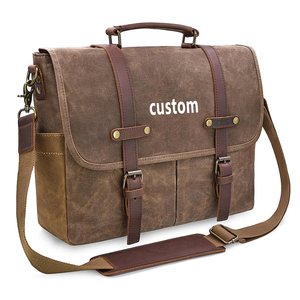 New Arrival Custom Color Laptop <b>Leather</b> Bags Manufacturing in Pakistan Custom Made Laptop <b>Leather</b> Bags With Private Label - Product Image 1