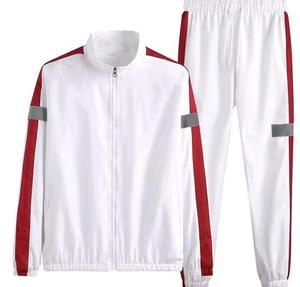 American autumn new <b>long</b>-sleeved trousers <b>men's</b> two-piece overalls set solid <b>cardigan</b> and shirt - Product Image 3