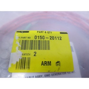 2 NOUVEAUX CÂBLÉS ASSEMBLÉS AMAT 0150-20112 POUR GÉNÉRATEUR EMO 1/2 - Équipements et Pièces Semi-conducteurs d'Occasion Mondiaux de Confiance chez - Product Image 1