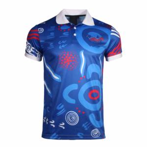 Recycle Polyester Spandex Dry Fit Custom Logo Loose Fit School <b>Leavers</b> Sublimated Cooldry Polo - Product Image 1