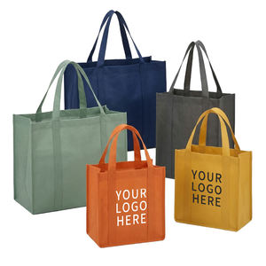 Bolsa de Compras Reutilizable, Ecológica, de Tela No Tejida, 120 g/m², Asa Larga, Diseño Plegable, Logotipo Personalizado Impreso, Ligera - Product Image 3