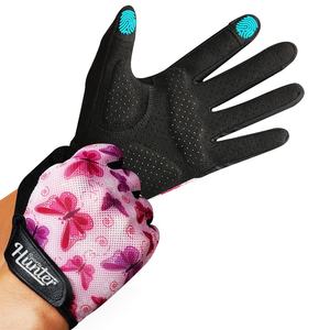 High Quality Leather Full-<b>Finger</b> Fitness Gloves for Sports & Gym Workout Breathable with High-Printed Design for Weight Lifting - Product Image 2