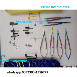 Direct Factory pisco pour ensemble d'instruments de chirurgie des mains de base | Kit d'instruments de Micro chirurgie | Ensemble d'instruments de chirurgie vasculaire - Product Image 3