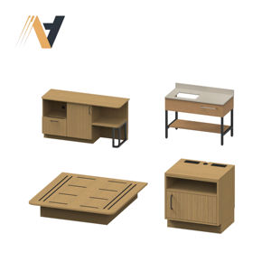 Ensemble de meubles de chambre à coucher pour hôtel Hampton by Hilton, fabricant OEM de qualité commerciale - Product Image 1