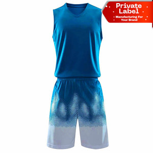 Tenue d'entraînement pour enfants, ensemble de vêtements de sport personnalisés pour le basketball, uniforme de basketball de ligue professionnelle haute performance - Product Image 1