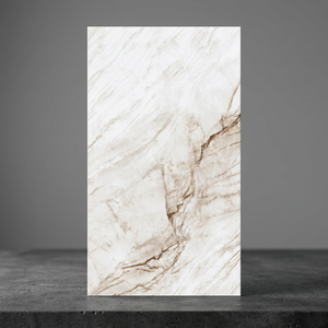 Vente en gros de carreaux de sol en porcelaine blanche brillante Lasa Volakas 800x1600mm 10mm d'épaisseur pour piscine - Product Image 3