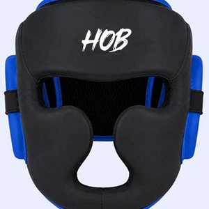 Protector de Cabeza para Boxeo HOB, Cuero PU Azul, Unisex, Casco Deportivo Protector para Adultos - Product Image 6