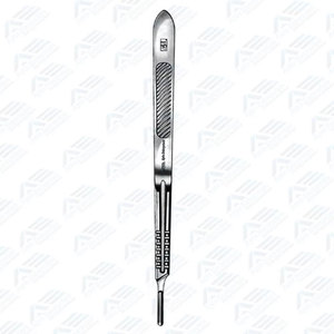 Mango de Bisturí Quirúrgico Recto de 21 cm de Largo, Instrumentos Quirúrgicos de Calidad Superior, Ideales para Incisiones Controladas - Product Image 3