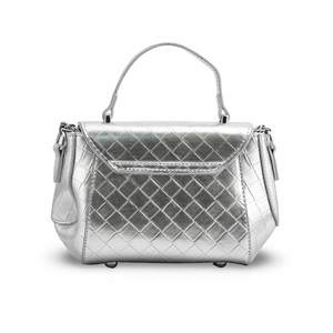 <b>Silver</b> Formal Evening Bag P24137 Elegant <b>Clutch</b> - Product Image 1
