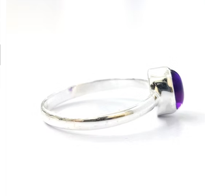 Amethyst <b>Ring</b> 925 Sterling <b>Silver</b> Gemstone <b>Ring</b> Amethyst Handmade Collection Fine <b>Rings</b> <b>Silver</b> Jewelry Bulk price - Product Image 3