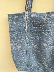 Sac fourre-tout matelassé léger bohème de couleur unie, grande capacité, en coton, pour femmes, toutes saisons, vente en gros - Product Image 4