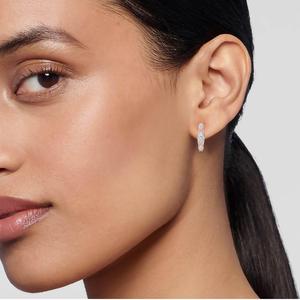 Marquise Lab Grown Diamond Earrings With 1.20 CTW Total Diamond <b>Weight</b> Crafted In 9K Rose Gold Refined Womens Accessory - Product Image 1