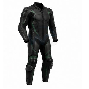Combinaison de moto pour homme, combinaison de moto de qualité supérieure, en cuir, style course, design personnalisé, combinaison de moto de protection - Product Image 5