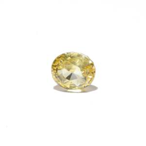 Natural Yellow Sapphire 3.06 Carat Certified Wholesale Gemstone - Product Image 1