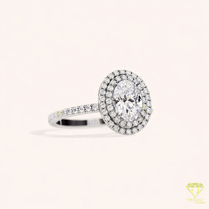 Anillo de Compromiso de Moissanita Elegante en Oferta, Joyería Nupcial con Diseño de Moda Atemporal, Disponible al Mejor Precio - Product Image 2
