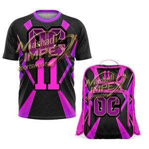 เสื้อเจอร์ซีย์คอเต่าแบบสวม 7 ต่อ 7 รุ่น Pure Youth Custom Full Sublimation Lightning ลายหัวกะโหลก สไตล์สตรีทแวร์ สำหรับฟุตบอลแบบ Flag Football - Product Image 5