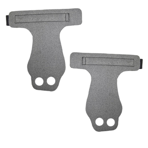 Agarre con 2 orificios y cierre ajustable de gancho y bucle para levantamiento de pesas y entrenamiento de fuerza. Agarre de gimnasia de 2 orificios, soporte unisex. - Product Image 2