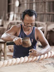 Teak Handmade Luxury Dining <b>Chair</b> with Slatted Back Minimalist Modern European Design for Home Furniture - Product Image 3