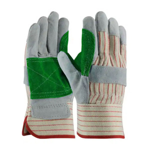 Gants de sécurité industriels en cuir de vachette canadien de qualité supérieure, double paume, pour soudeurs, protection des mains et des épaules - Product Image 6