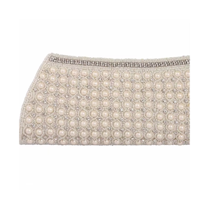 กระเป๋าคลัทช์สุดหรูสำหรับผู้หญิงกระเป๋าคลัทช์พร้อมกระดุมผ้าไหมและวัสดุซาตินโลหะสำหรับงานปาร์ตี้ - Product Image 3